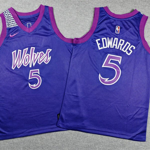 Nike Minnesota Timberwolves Anthony Edwards Basketball Jersey Youth Size