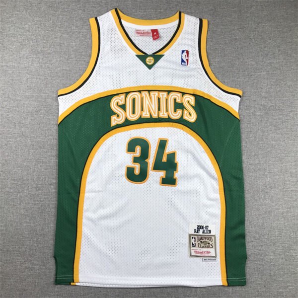 Ray Allen Jerseys 34 Bucks Sonics 20 Celtics Stitched NBA Jersey