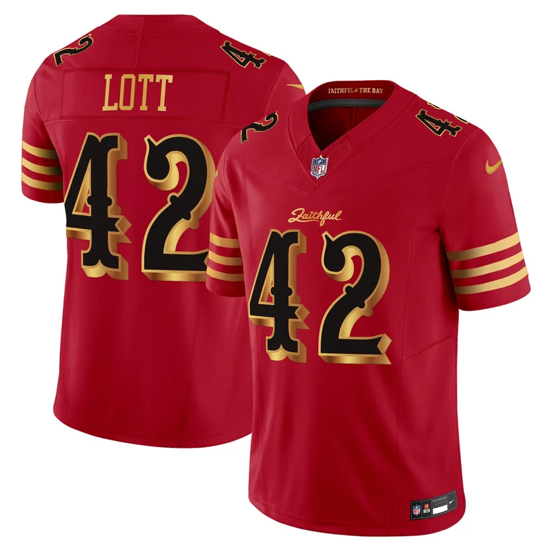 Men's San Francisco 49ers Red “Rivalries” Vapor Limited Jersey NIKE - Image 4