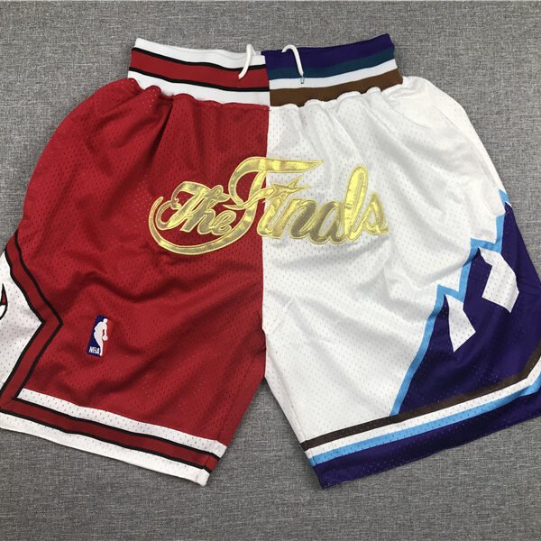 Utah Jazz Polyester Mesh Stitched Men NBA Shorts
