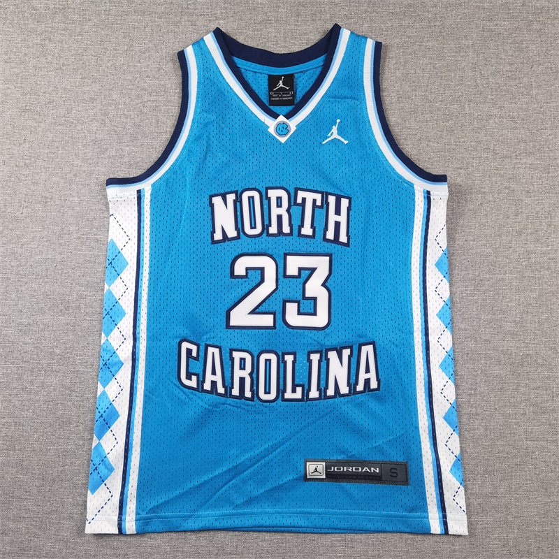 Michael Jordan Throwback Jersey North Carolina Stitched Youth Jersey Basketball - Image 2