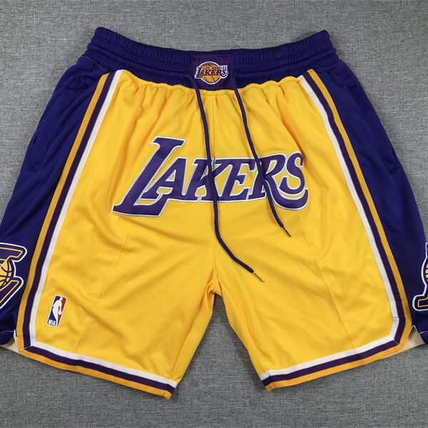 11 Styles Los Angeles Lakers Adults Just Don Shorts NBA