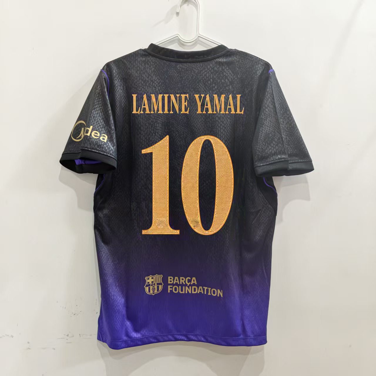 26/27 Barcelona Away Lamine Yamal Gavi Raphinha Nike Mens Fan Version Football Jersey - Image 5