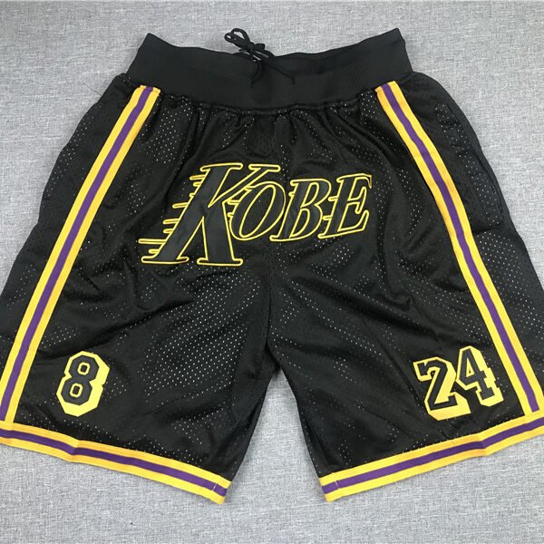 Lakers Kobe Bryant #8 #24 Sports Mamba Shorts NBA
