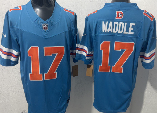 New Blue Edition Denver Broncos #2 #10 #15 #17 Stitched Men NFL Jerseys Nike - Image 4