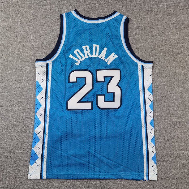 Michael Jordan Throwback Jersey North Carolina Stitched Youth Jersey Basketball - Image 3