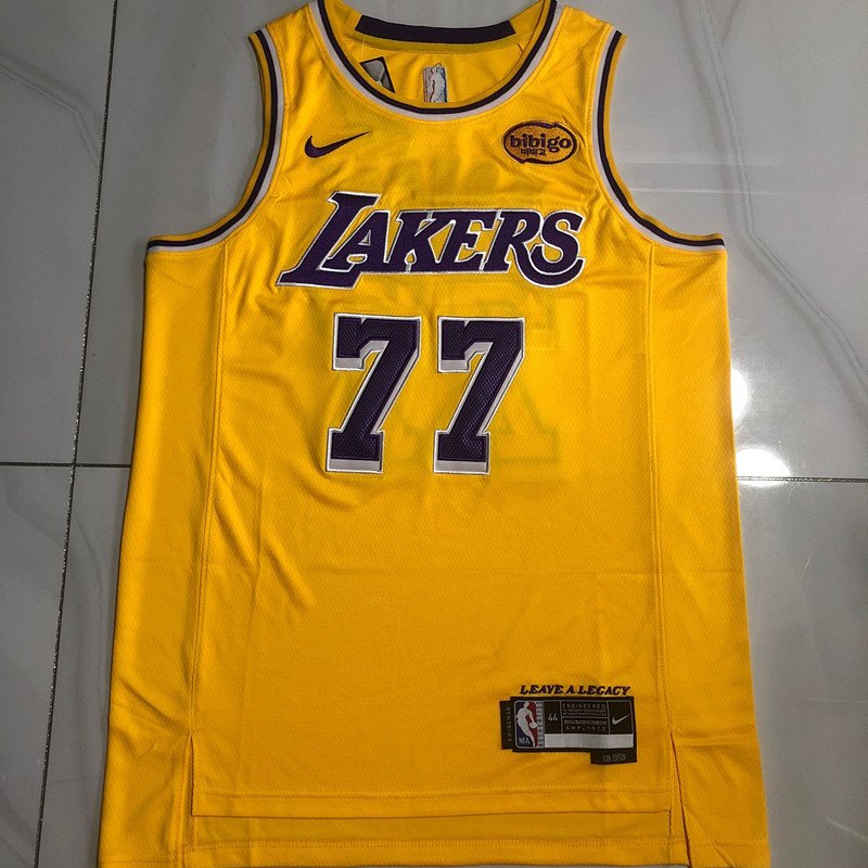 Los Angeles Lakers Luka Doncic 77 Dense Nike NBA Jersey - Image 10