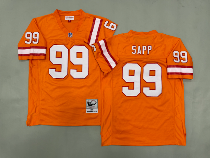 Official Tampa Bay Buccaneers Warren Sapp #99 Rugby Jersey - Image 3