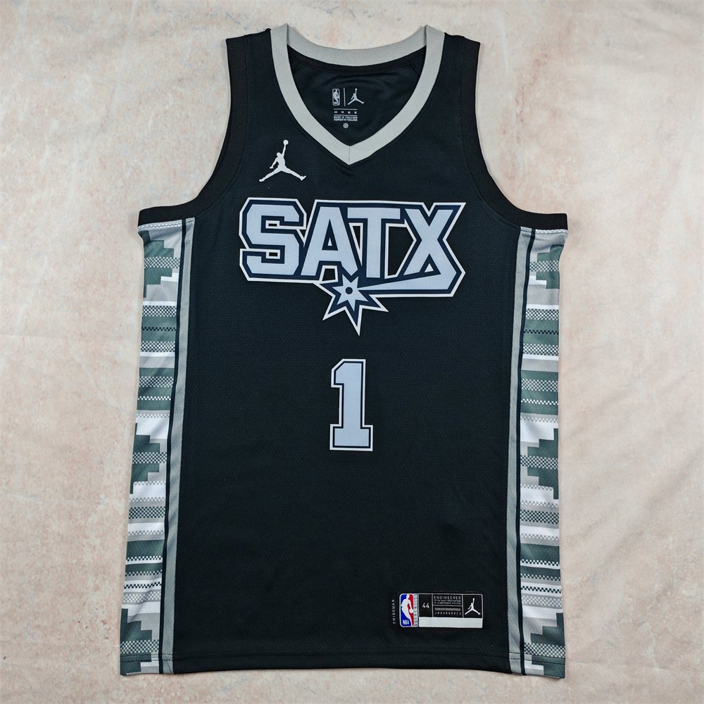 8 Styles San Antonio Spurs Victor Wembanyama NBA Swingman Jerseys - Image 7
