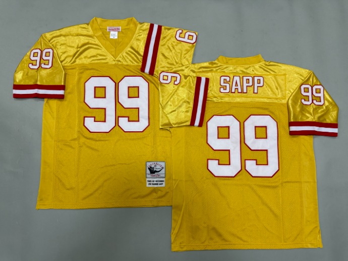 Official Tampa Bay Buccaneers Warren Sapp #99 Rugby Jersey - Image 2