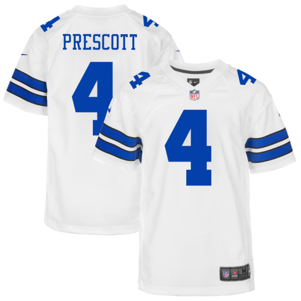 Youth Dak Prescott #4 Dallas Cowboys Nike American Football Jersey