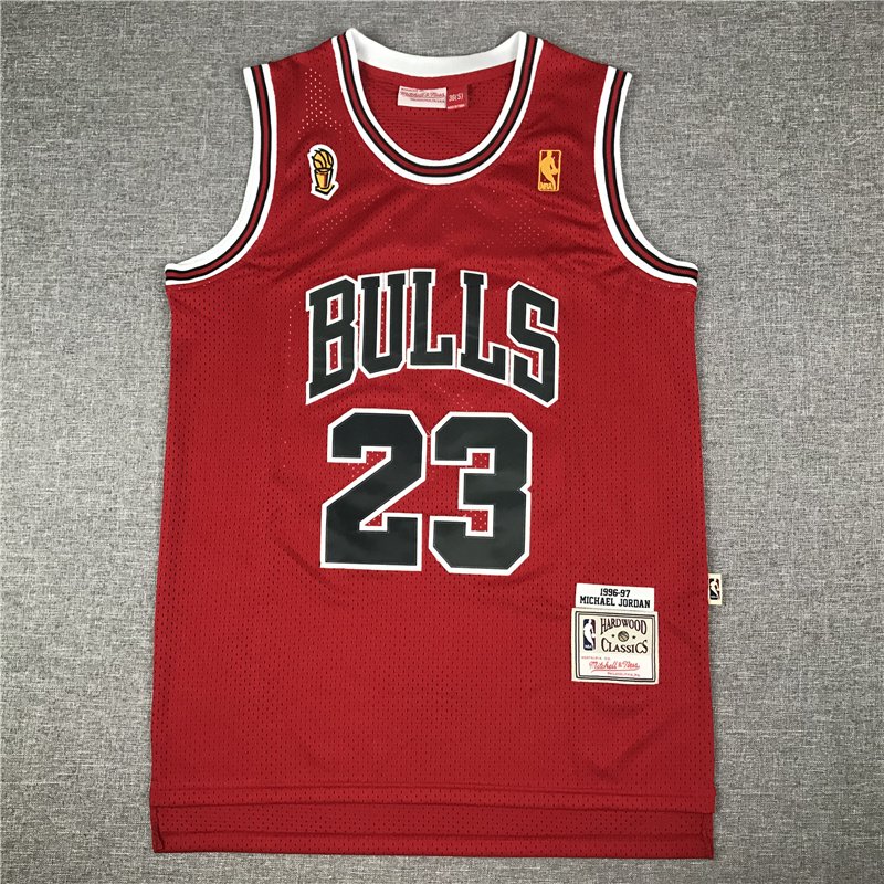 Michael Jordan 23 Chicago Bulls Stitched Retro NBA Jerseys Mitchell & Ness - Image 4