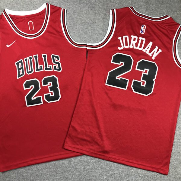 Nike Chicago Bulls Michael Jordan White Red Black Stitched Kids Jersey