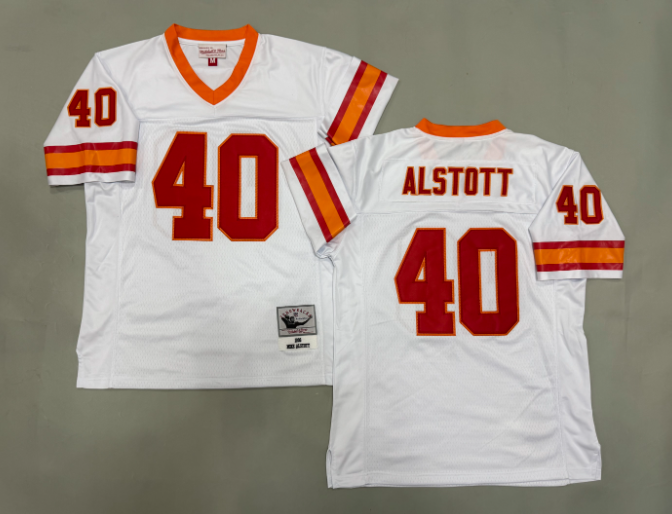 NFL Mitchell & Ness Throwbacks 40 MIKE ALSTOTT Shirt Men - Image 3