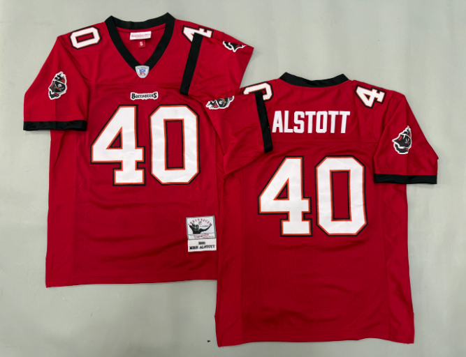 NFL Mitchell & Ness Throwbacks 40 MIKE ALSTOTT Shirt Men - Image 2