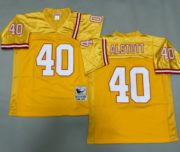 NFL Mitchell & Ness Throwbacks 40 MIKE ALSTOTT Shirt Men