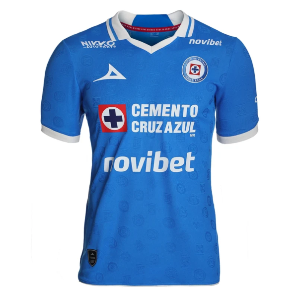 Mans Cruz Azul Slim Fit 2026 Version Jugador Football Shirt