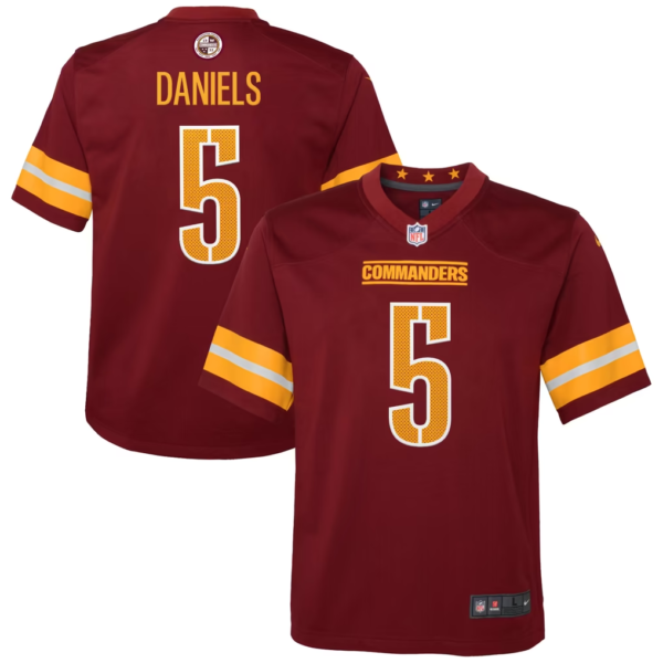 Youth Jayden Daniels Washington Commanders Nike Game Jersey