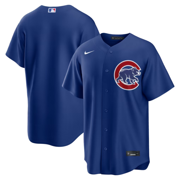 Chicago Cubs #27 Suzuki #2 #4 #7 Alternate Limited Royal Stitched Baseball Jersey