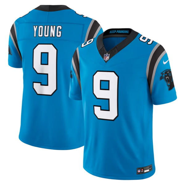 Nestelin Bryce Young #9 Carolina Panthers White Nike Jersey