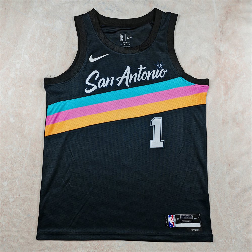 8 Styles San Antonio Spurs Victor Wembanyama NBA Swingman Jerseys - Image 6