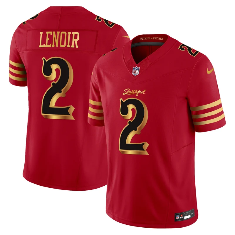 Men's San Francisco 49ers Red “Rivalries” Vapor Limited Jersey NIKE - Image 5