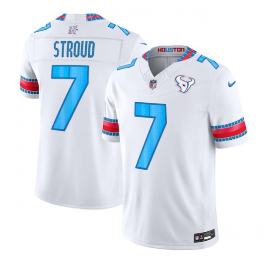 Will Anderson Jr. Houston Stroud Collins Texans 2026 Rivalries Collection Stitched Jersey