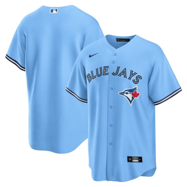 Light Blue Toronto Stitched Guerrero jr. Barger Springer Clement MLB Shirts Nike