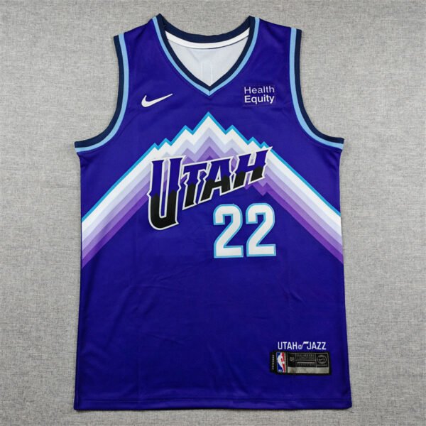 Utah Jazz 26-27 Darryn Peterson #22 Stitched Men NBA Jerseys