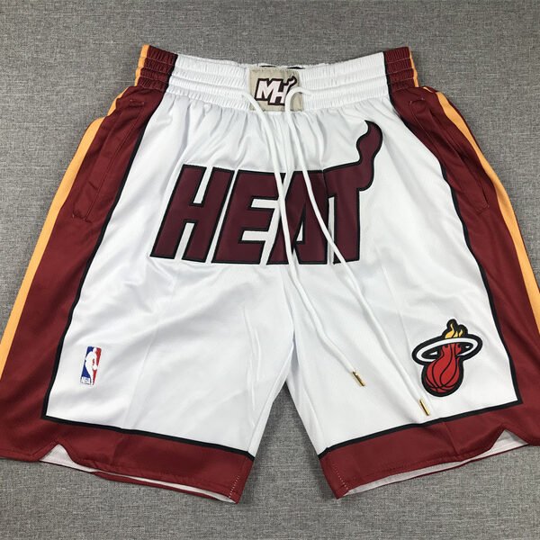 Miami Heat 12 Styles 100% Polyester Men Basketball Shorts