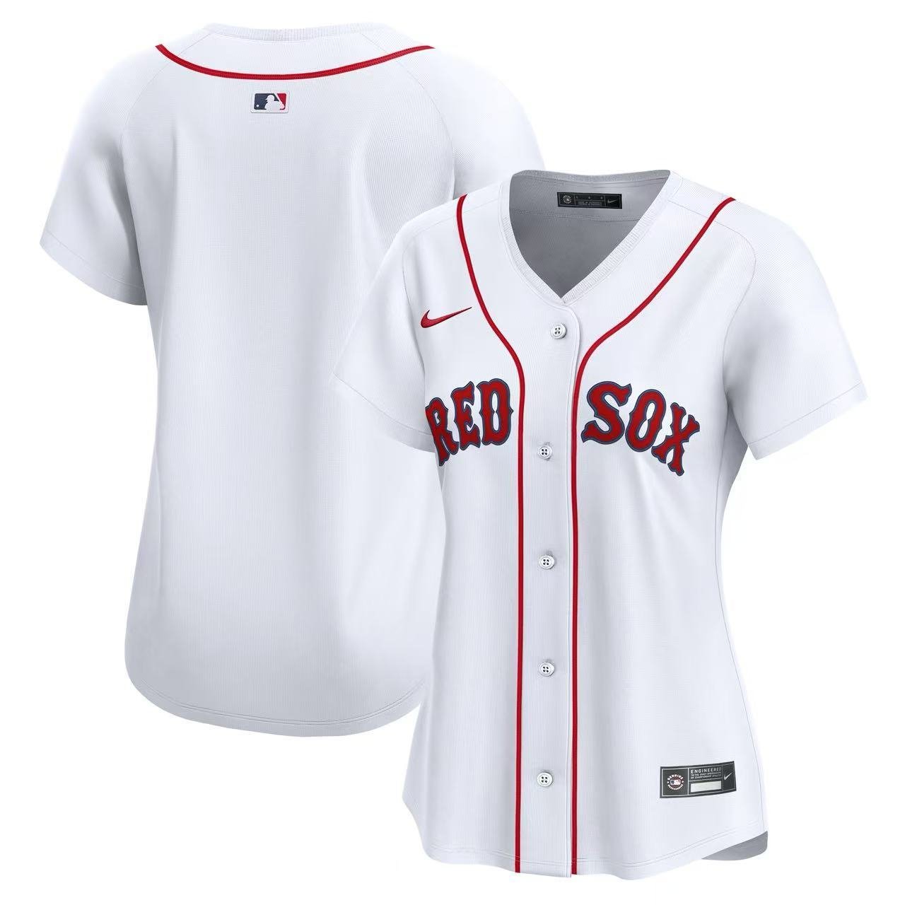 Women Style Boston Red Sox Breathable S-XL MLB Shirts Nike - Image 4