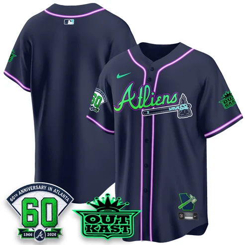 Atlanta Braves New Version Acuna JR Riley Jones Aaron MLB Tops Nike