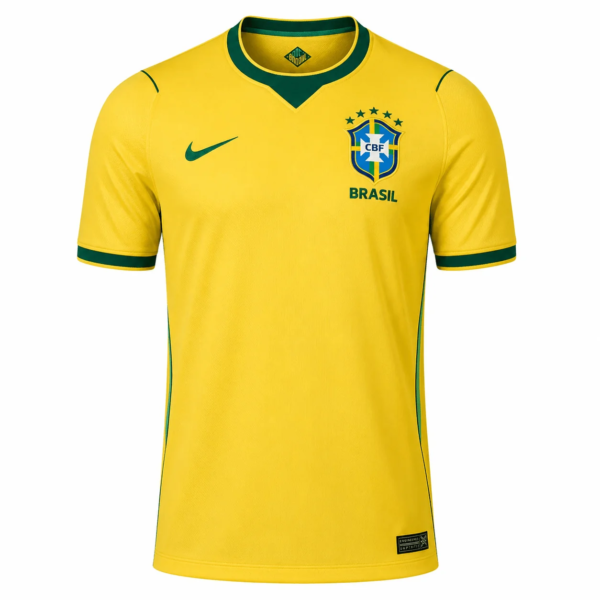 2026 Brazil Home Vini jr Neymar jr Raphinha Thailand Quality Soccer Jersey Nike