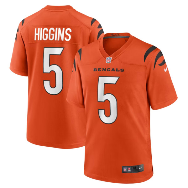 Cincinnati Bengals Nike Men Stitched American Football Wear Tee Higgins