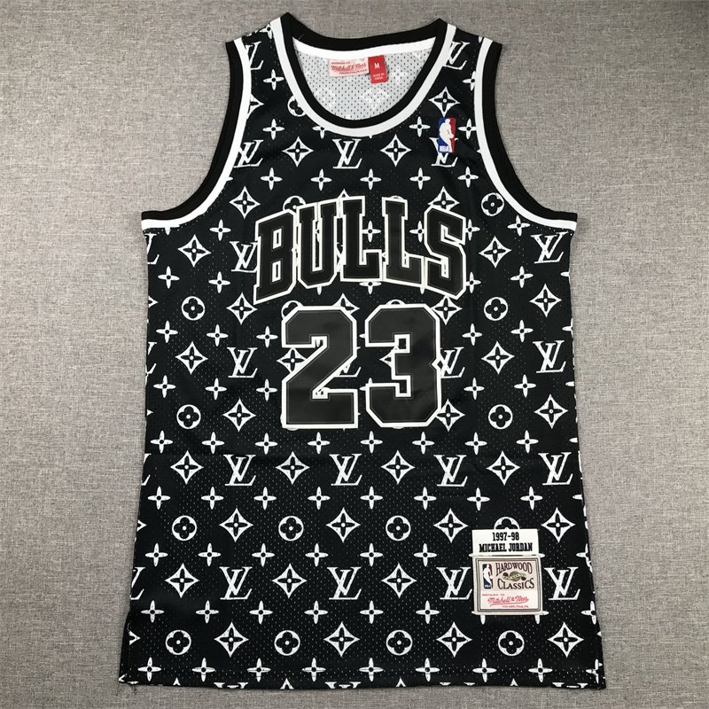 Michael Jordan 23 Chicago Bulls Stitched Retro NBA Jerseys Mitchell & Ness - Image 5