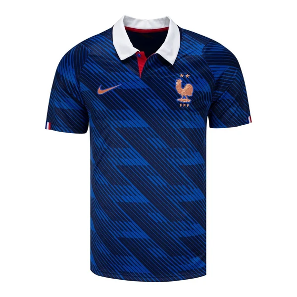 Nike France Home Mbappe Dembele Doue Olise Ekitike Fan Edition Soccer Shirts