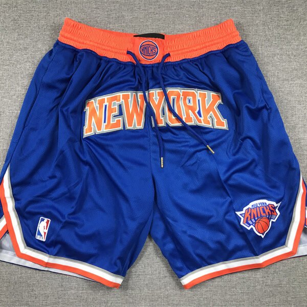 6 Styles Men New York Knicks Basketball Shorts