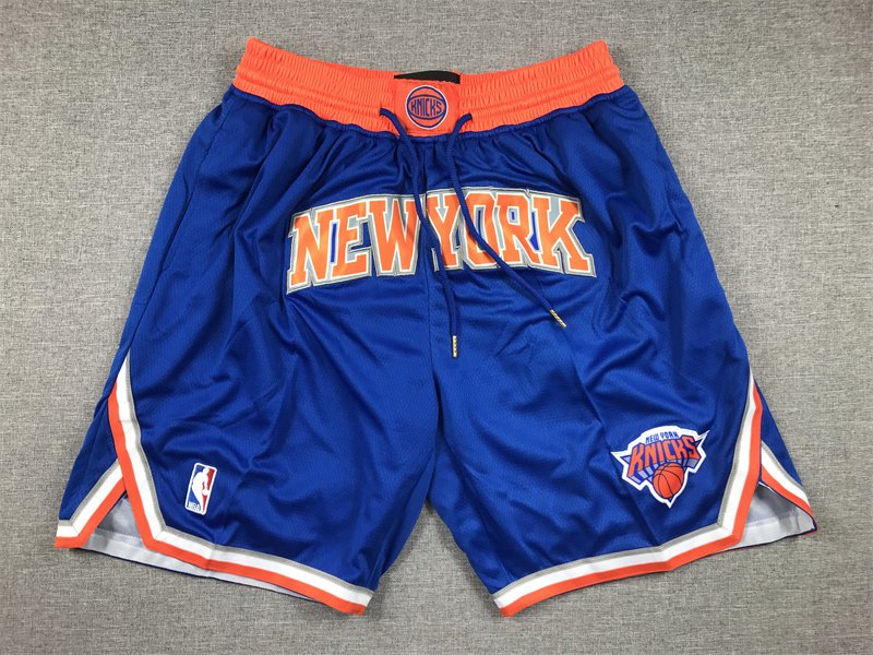 6 Styles Men New York Knicks Basketball Shorts
