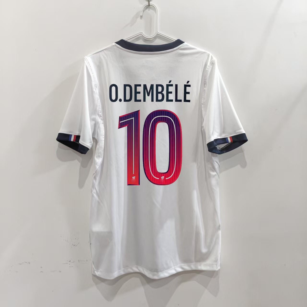 26/27 Fan Version Nike PSG Dembele K77 Doue Vitinha Stadium Away Soccer Jersey - Image 4