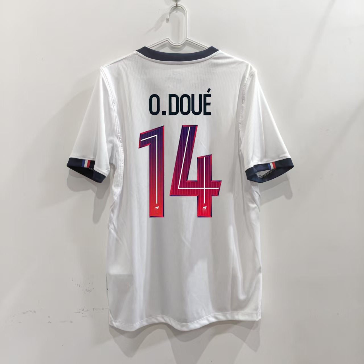 26/27 Fan Version Nike PSG Dembele K77 Doue Vitinha Stadium Away Soccer Jersey - Image 5
