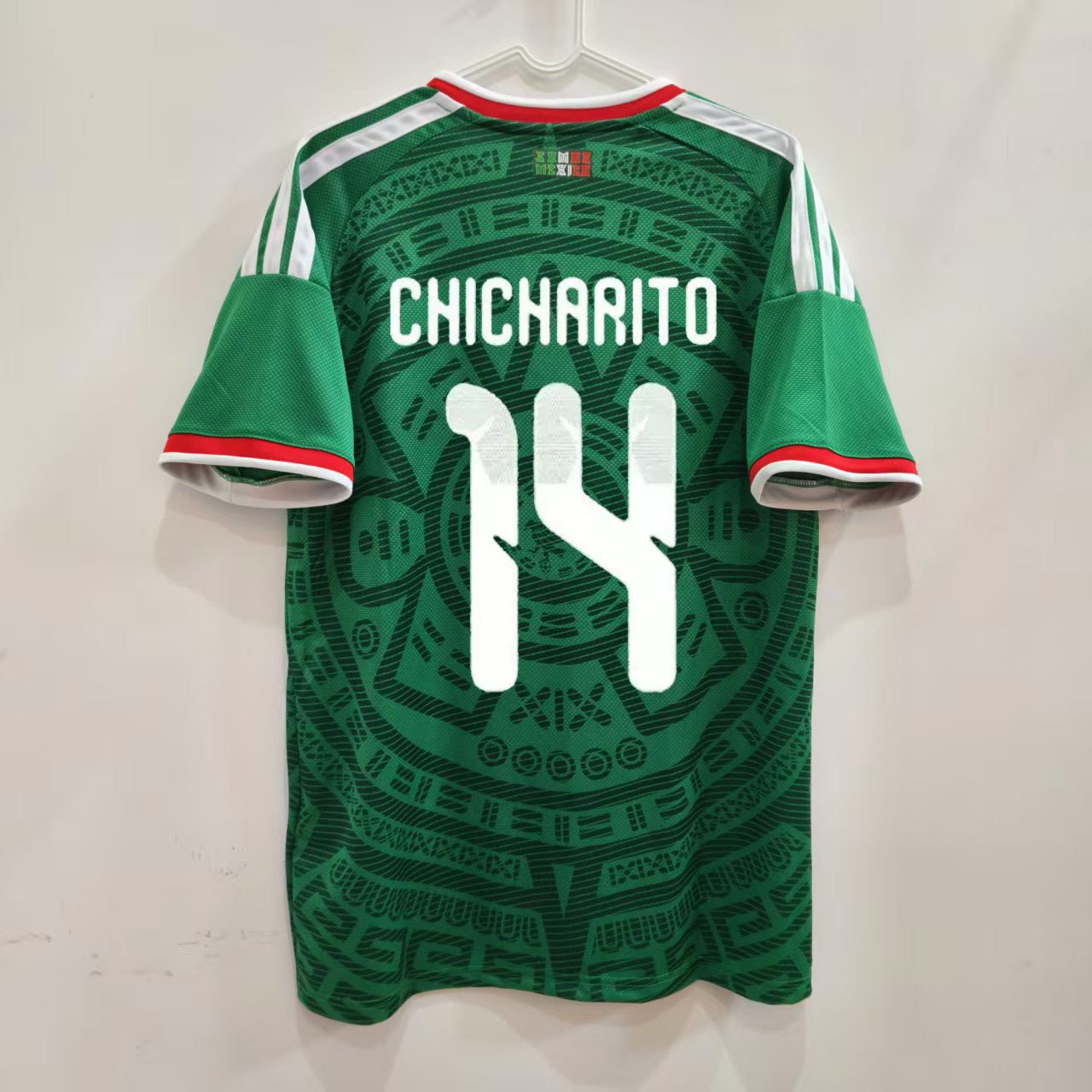 adidas Men Mexico Home 2026 World Cup Jersey (Bold Green) - Image 5