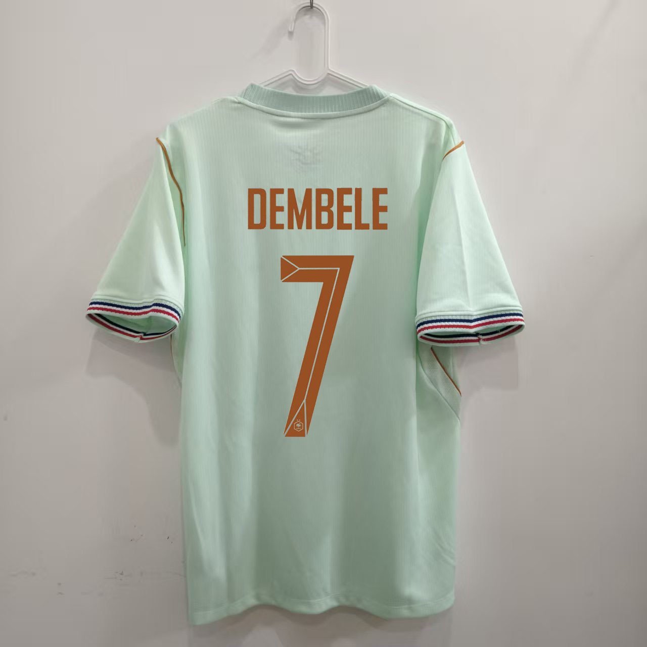 France Away Mbappe Dembele Doue Olise Ekitike Fan Version Soccer Jersey Nike - Image 2