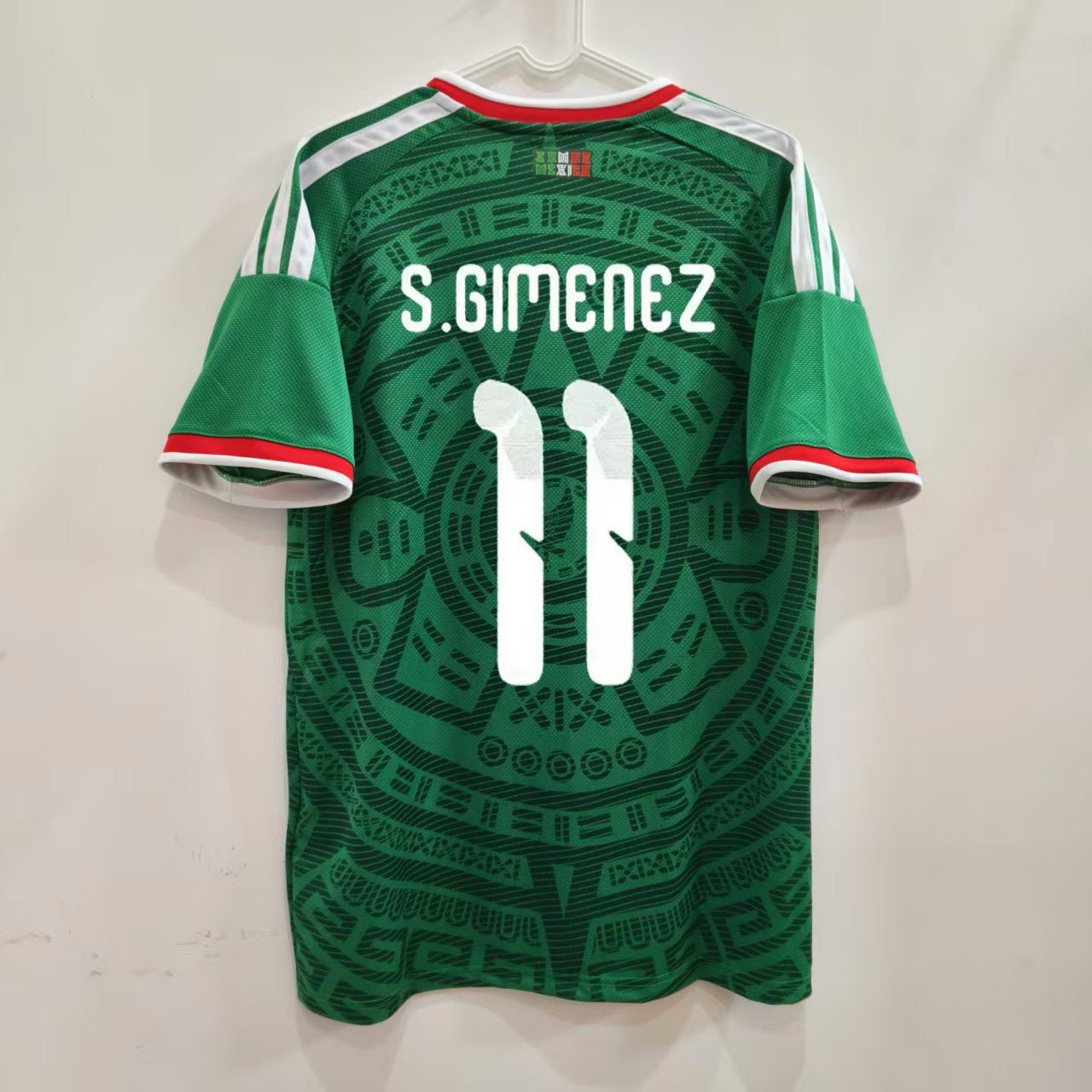 adidas Men Mexico Home 2026 World Cup Jersey (Bold Green) - Image 4