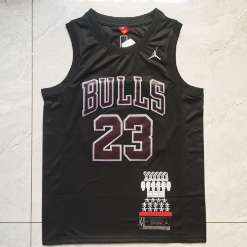 Michael Jordan 23 Chicago Bulls Stitched Retro NBA Jerseys Mitchell & Ness - Image 2