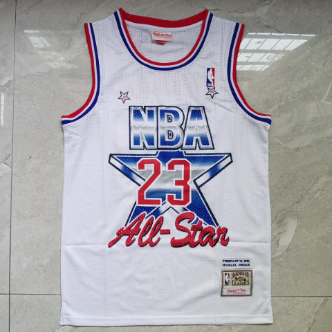 Michael Jordan 23 Chicago Bulls Stitched Retro NBA Jerseys Mitchell & Ness - Image 7