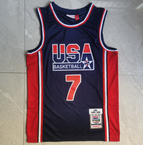 Stitched Malone Ewing Miller Williams Rodman Kobe Bird Retro NBA Jerseys Mitchell & Ness - Image 20