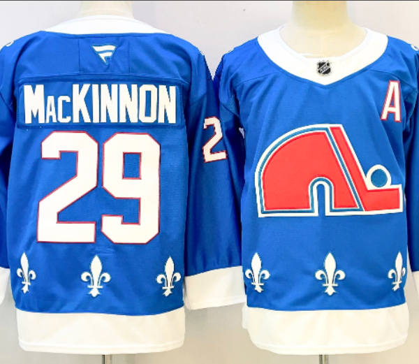 Colorado Avalanche Alternate Heritage Breakaway Player 8 19 29 92 Hockey Jersey