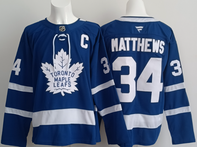 Toronto Maple Leafs Player Auston Matthews #34 16 23 72 88 92 NHL Jerseys