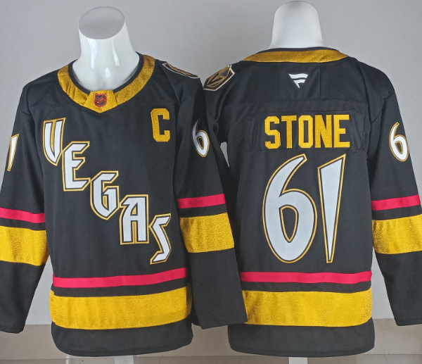 Mark Stone #61 Eichel #9 Marner #93 Vegas Golden Knights adidas Retro Hockey Jerseys