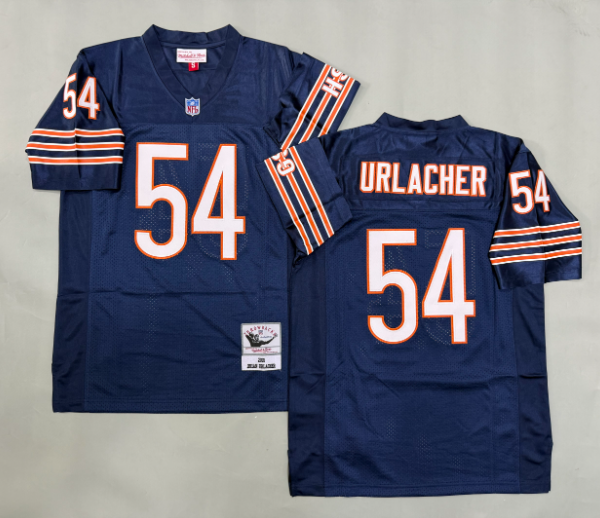 Brian Urlacher Chicago Bears Stitched Men NFL Throwback Jersey